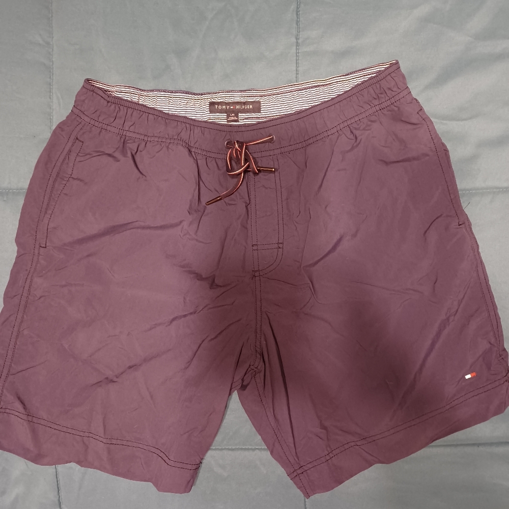 Men's size large Tommy Hilfiger swim trunks